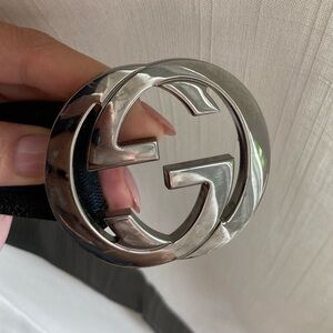 Gucci Vintage Black Belt